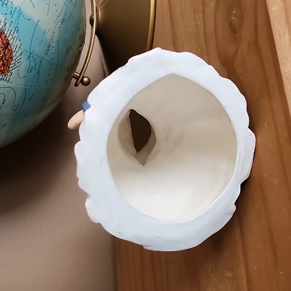 Vintage handpainted ceramic figurines mother with baby and daughter - Picture 6 of 13